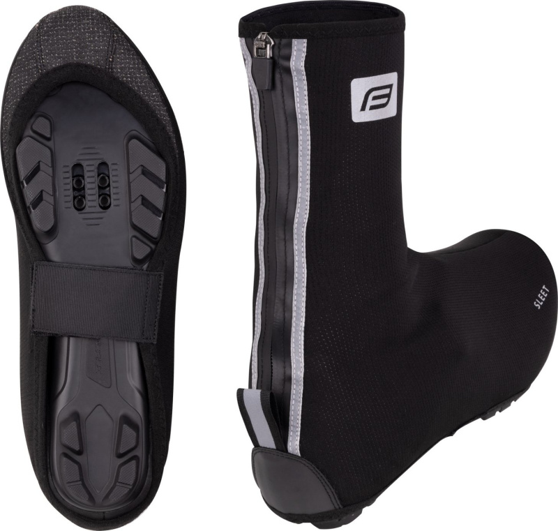 návleky treter FORCE SLEET MTB, černé Velikost: XL
