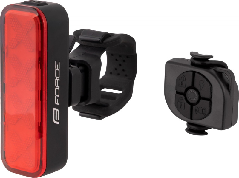 blikačka zadní FORCE ALARM 300LM,36x LED, USB