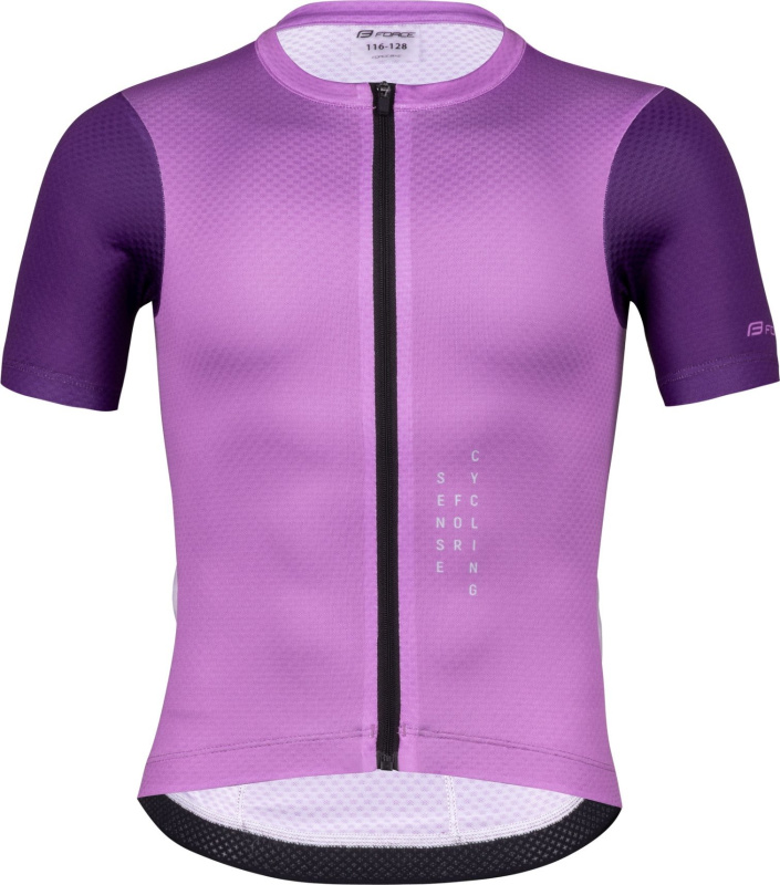 dres FORCE LIMIT KID, fialový Velikost: 128-140