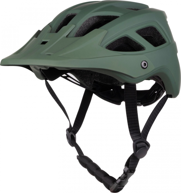 přilba FORCE IBEX MTB, zelená, matná Velikost: L-XL