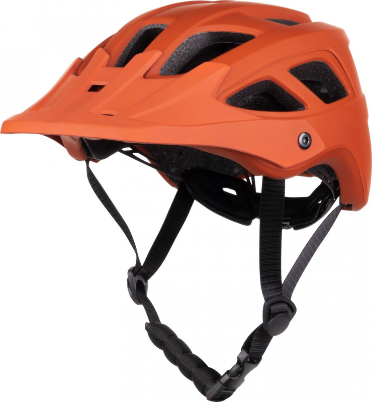 přilba FORCE IBEX MTB, oranžová, matná Velikost: L-XL