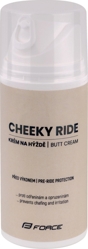 krém na hýždě FORCE CHEEKY RIDE, tuba 100 ml