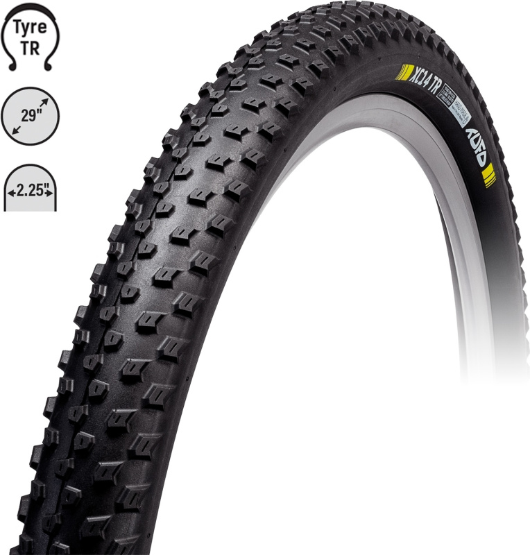 plášť TUFO MTB XC14 TR 29"x2,25,kevlar,bezduš.čer.