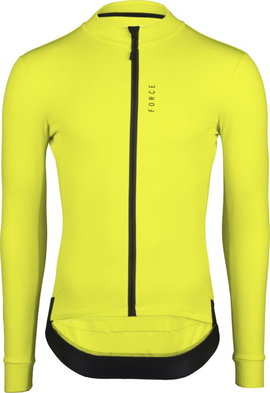 dres FORCE ENDLESS dlouhý rukáv, fluo Velikost: XS