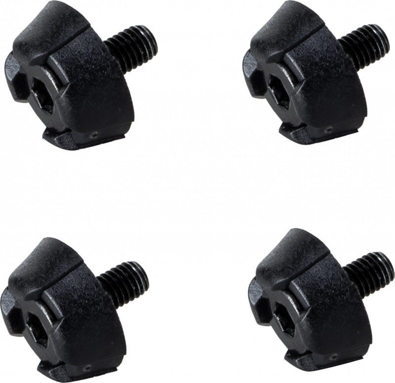 FORCE hroty na MTB tretry 4ks, černé