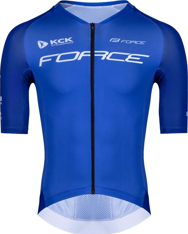 dres FORCE SCRIPT TEAM kr. rukáv, modrý Velikost: L