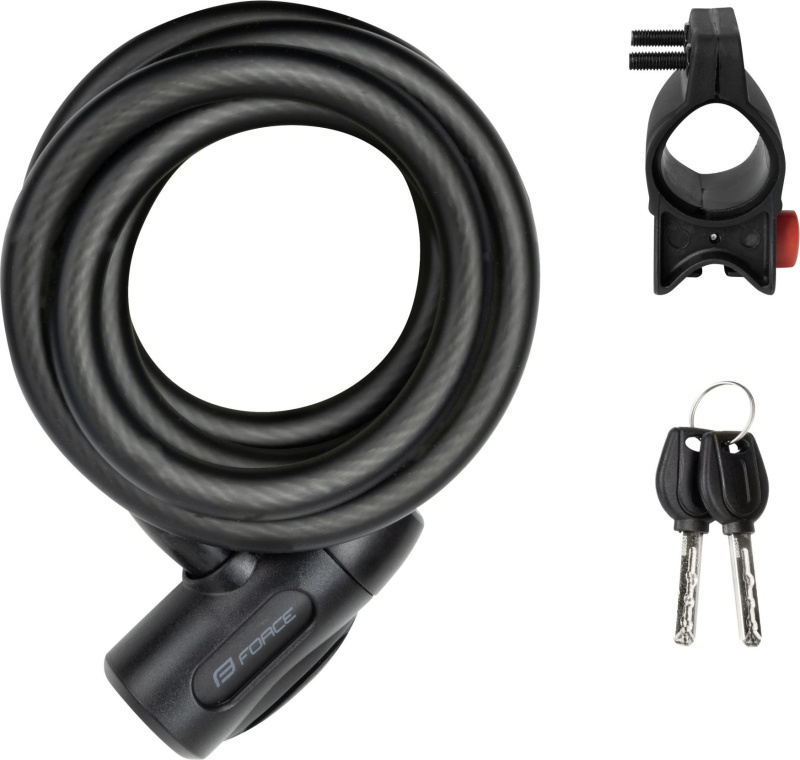 zámek FORCE LUXO S12/1800mm, černý