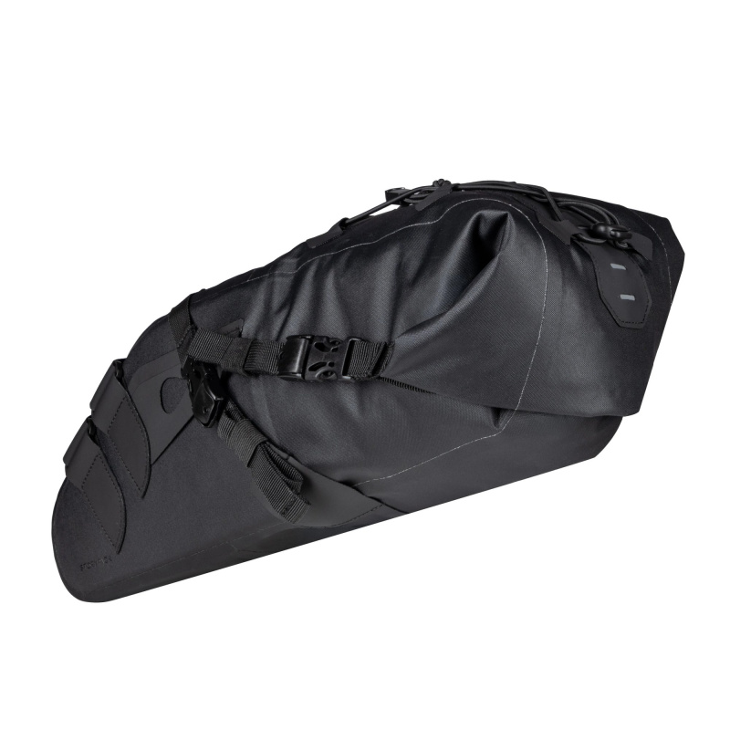 brašna pod sedlo FORCE STORMPACK L, černá