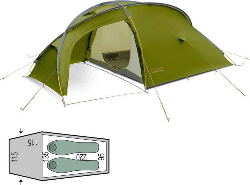 Turistický stan PINGUIN Summit 2