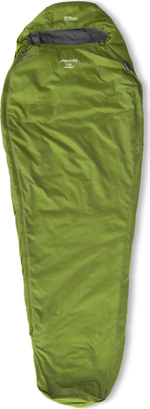 Letní spacák PINGUIN Lite Mummy CCS zelený Barva: green, Velikost: 195 cm, Zip: Levá