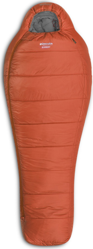 Zimní spacák PINGUIN Expert CCS oranžový Barva: orange, Velikost: 195 cm, Zip: Pravá
