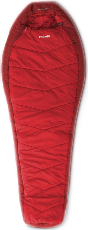 Zimní spacák PINGUIN Comfort PFM červený Barva: red, Velikost: 195 cm, Zip: Levá