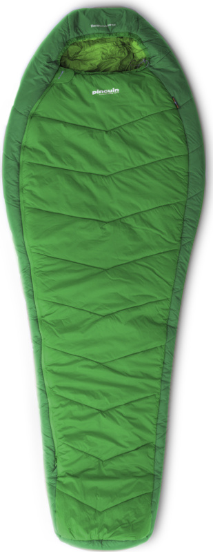 Třísezónní spacák PINGUIN Mistral PFM zelený Barva: green, Velikost: 195 cm, Zip: Levá