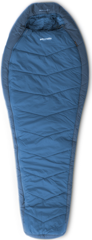 Třísezónní spacák PINGUIN Mistral PFM modrý Barva: blue, Velikost: 195 cm, Zip: Levá