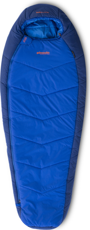 Dětský spacák PINGUIN Mistral Junior PFM modrý Barva: blue, Velikost: 150 cm, Zip: Levá