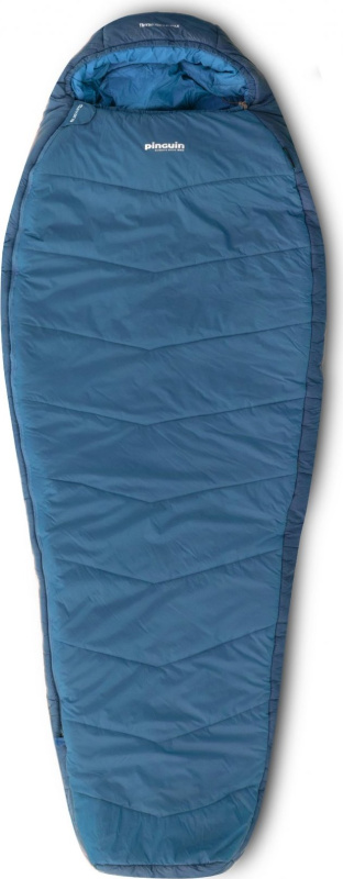 Letní spacák PINGUIN Savana PFM modrý Barva: blue, Velikost: 195 cm, Zip: Levá