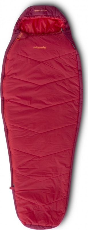 Dětský spacák PINGUIN Savana Junior PFM červený Barva: red, Velikost: 150 cm, Zip: Levá