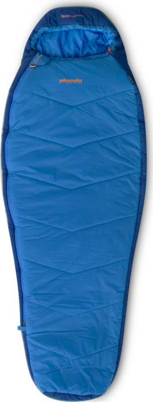 Dětský spacák PINGUIN Savana Junior PFM modrý Barva: blue, Velikost: 150 cm, Zip: Levá