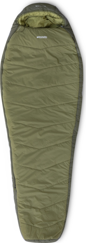 Třísezónní spacák PINGUIN Trekking PFM khaki Barva: khaki, Velikost: 190 cm, Zip: Pravá