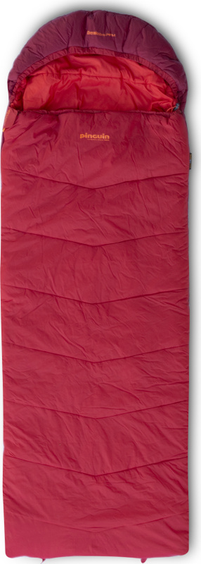 Dětský spacák PINGUIN Blizzard Junior PFM červený Barva: red, Velikost: 150 cm, Zip: Levá