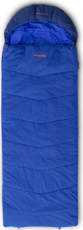 Dětský spacák PINGUIN Blizzard Junior PFM modrý Barva: blue, Velikost: 150 cm, Zip: Levá