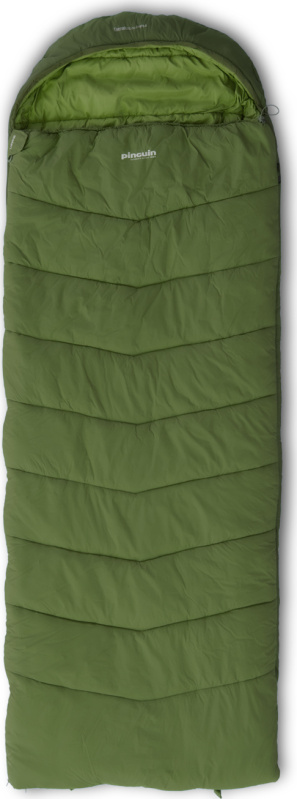 Letní spacák PINGUIN Safari PFM zelený Barva: khaki, Velikost: 190 cm, Zip: Pravá