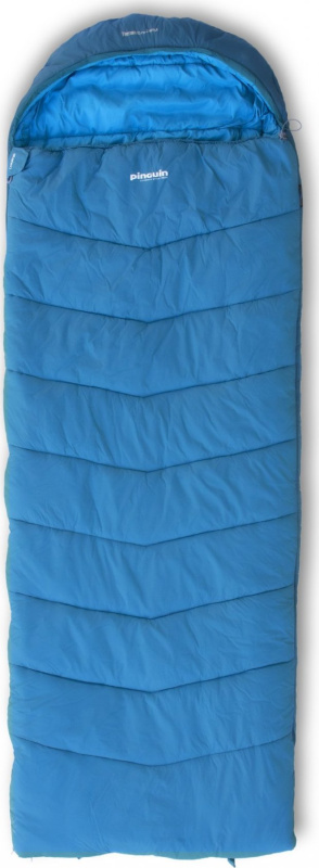 Letní spacák PINGUIN Safari PFM modrý Barva: blue, Velikost: 190 cm, Zip: Pravá