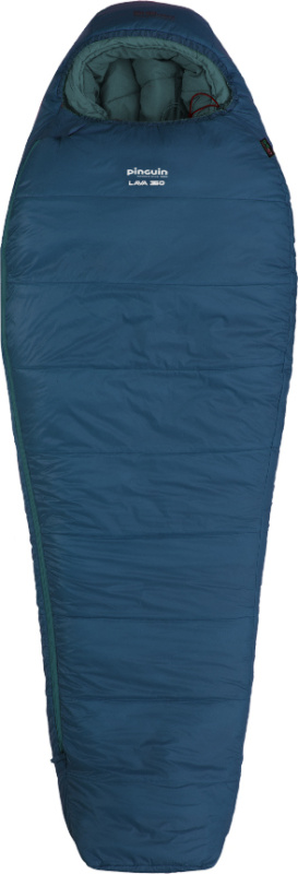 Letní spacák PINGUIN Lava 350 modrý Barva: blue, Velikost: 195 cm, Zip: Levá