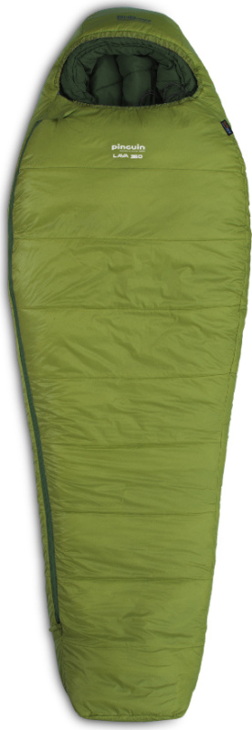 Letní spacák PINGUIN Lava 350 zelený Barva: green, Velikost: 195 cm, Zip: Pravá