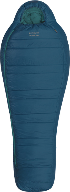 Třísezónní spacák PINGUIN Magma 630 modrý Barva: blue, Velikost: 195 cm, Zip: Levá