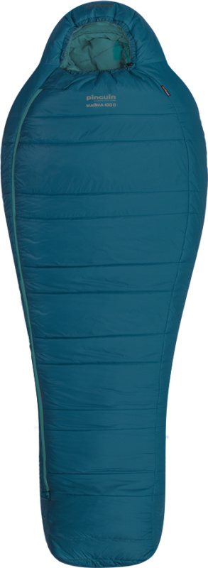 Zimní spacák PINGUIN Magma 1000 modrý Barva: blue, Velikost: 175 cm, Zip: Levá