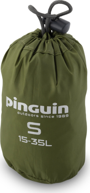 Pláštěnka na batoh PINGUIN Raincover S zelená