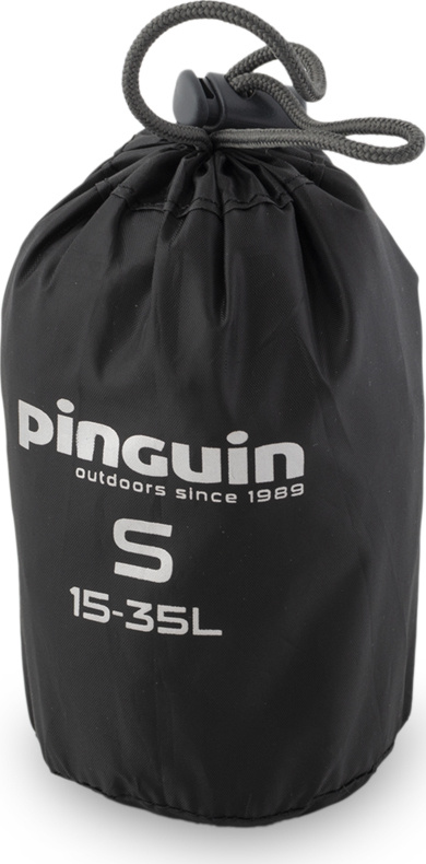 Pláštěnka na batoh PINGUIN Raincover S černá