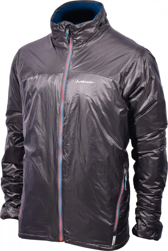 Unisex zateplená bunda PINGUIN Fluidum Jacked šedá Barva: grey, Velikost: L