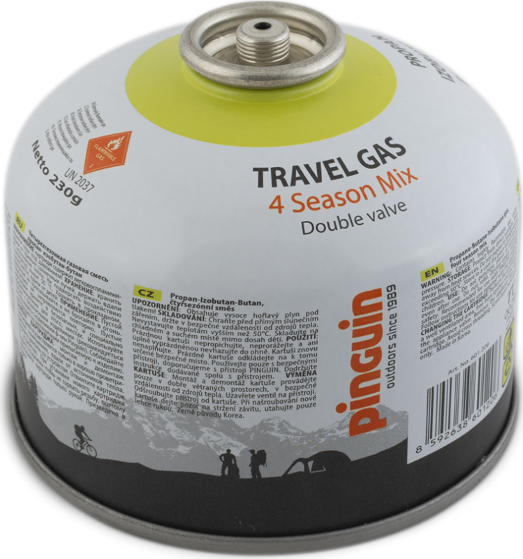 Plynová kartuše PINGUIN Travel Gas 230g