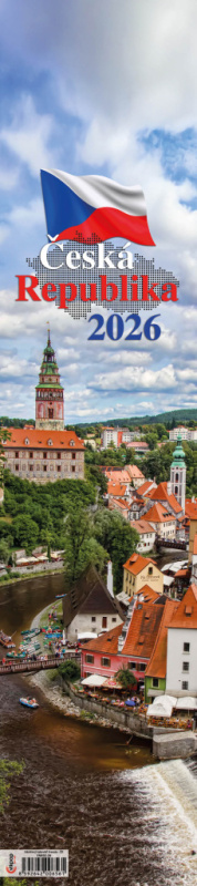 Česká republika 2026 - nástěnný kalendář, kravata