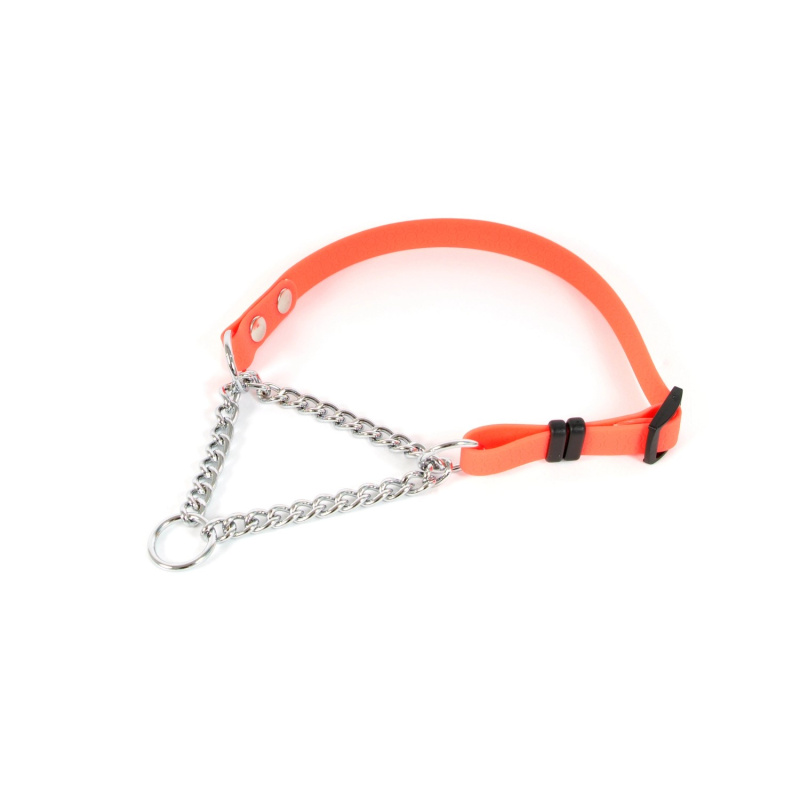 Fenica Obojek iQsil stahovací 1,5 x 40 cm, oranžový