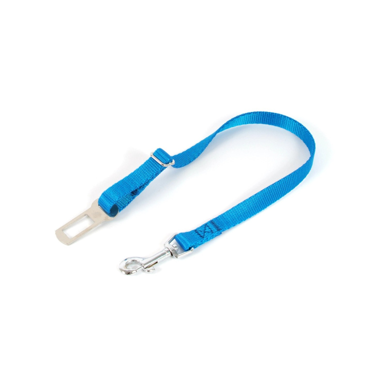 Fenica Bezpečnostní pás do auta 1,6 x 30-58 cm, modrý