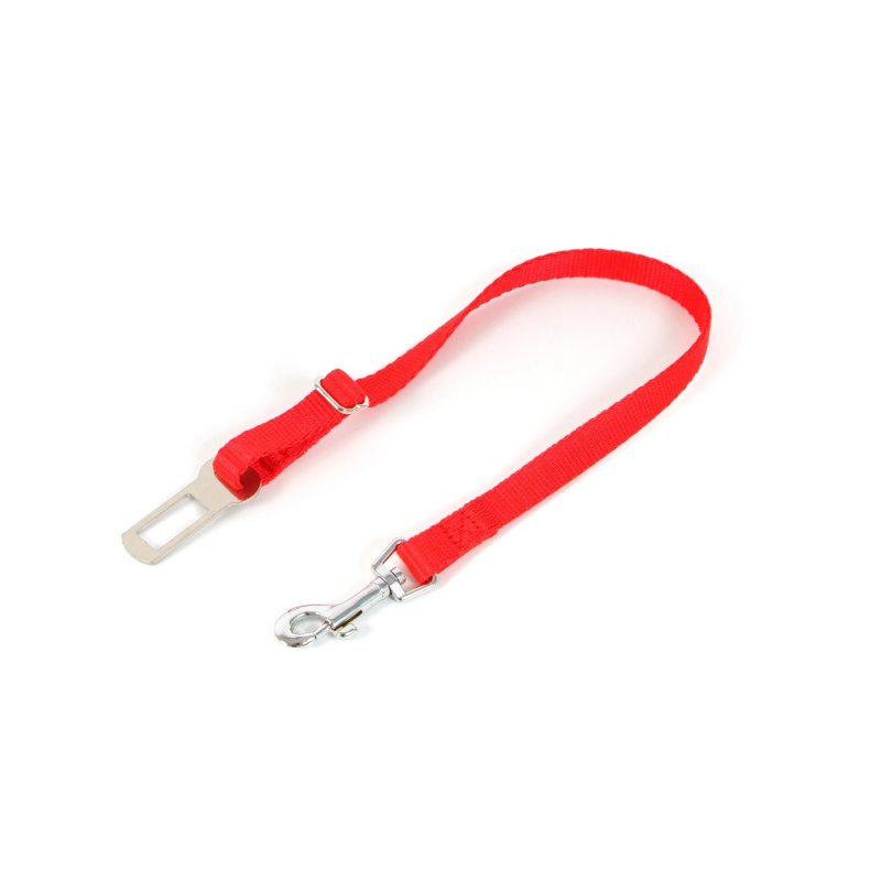 Fenica Bezpečnostní pás do auta 1,6 x 30-58 cm, červený