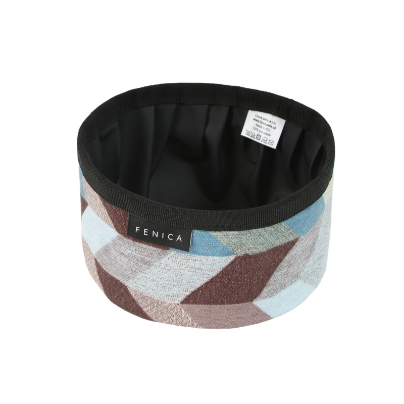 Fenica Cestovní miska modrá 16 cm