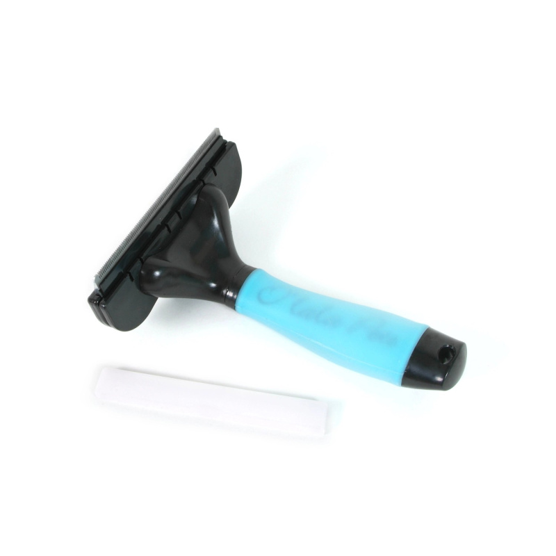 Olala Pets Trimovací hrablo s gelovou rukojetí samočisticí 100 mm