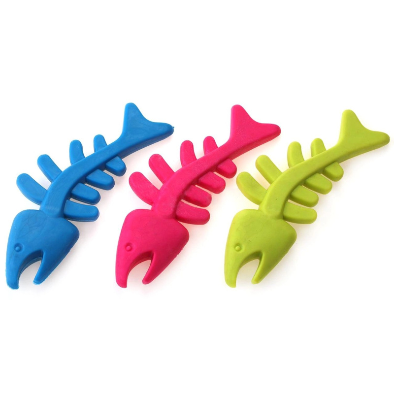 Olala Pets Gumové kousátko pro psa - ryba 12,5 cm