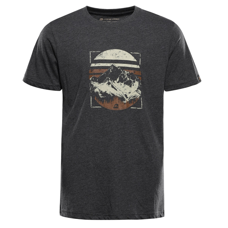 Pánské funkční triko alpine pro grem 3 černá 4xl