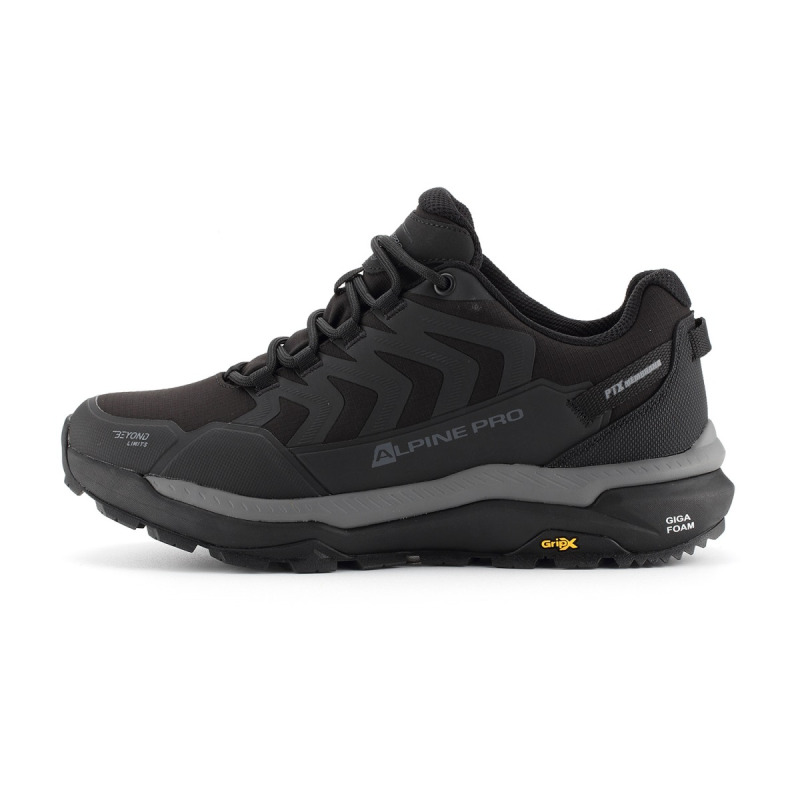 Outdoorová obuv s giga boom a ptx membránou alpine pro brale černá 41
