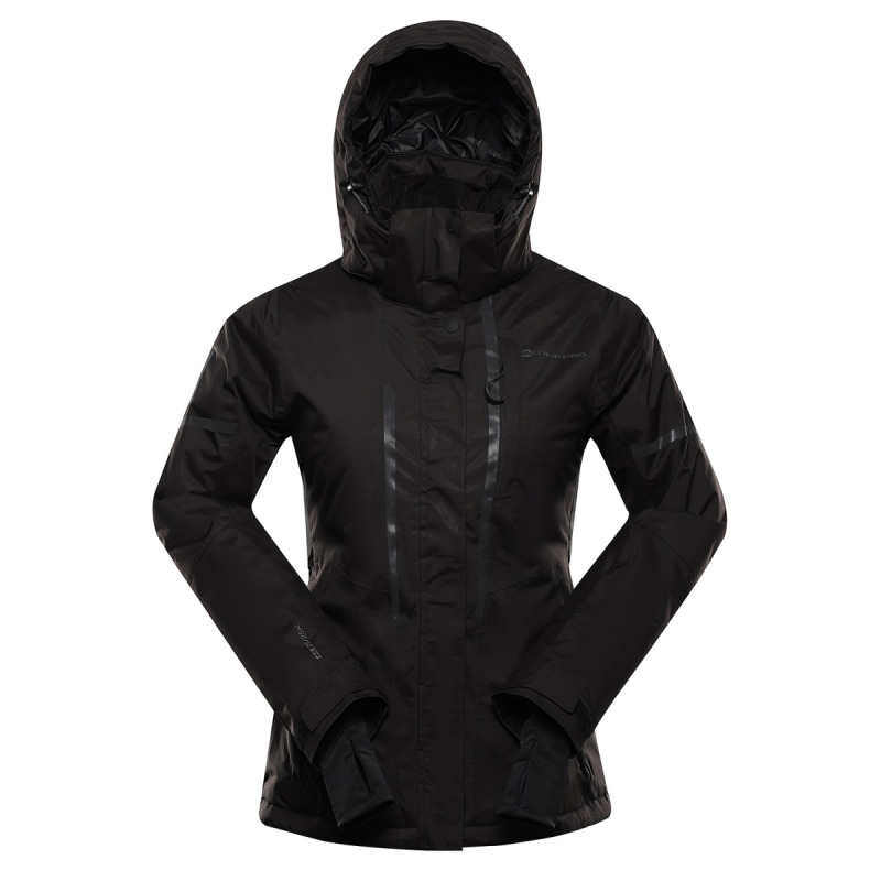 Dámská lyžařská bunda s membranou ptx snow alpine pro deara 3 černá m