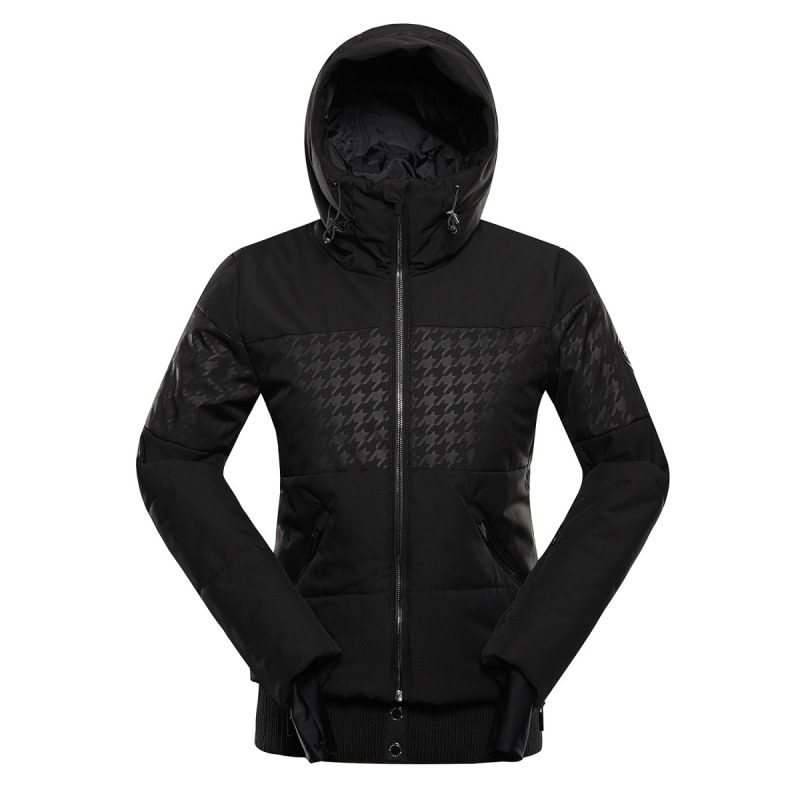 Dámská lyžařská bunda s membránou ptx snow alpine pro lema černá l