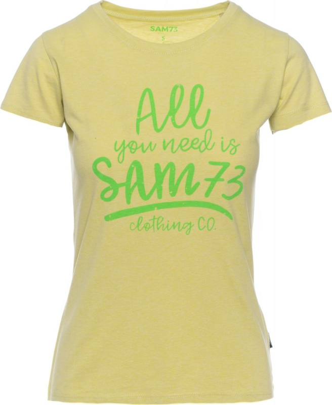 Dámské triko SAM 73 Kyrina zelené Velikost: XS