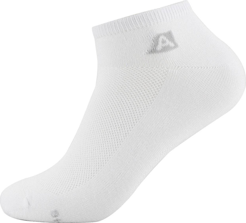 Unisex ponožky ALPINE PRO Red deer bílé Velikost: S