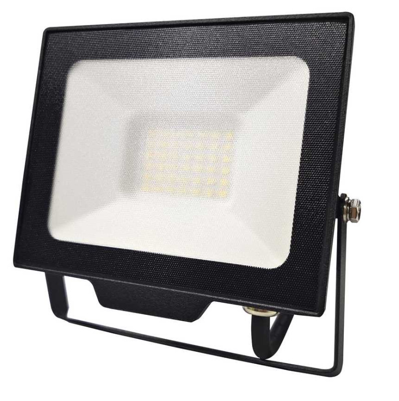 Reflektor LED GREENLUX DAISY BETA 30W, IP65, neutrální bílá, černá