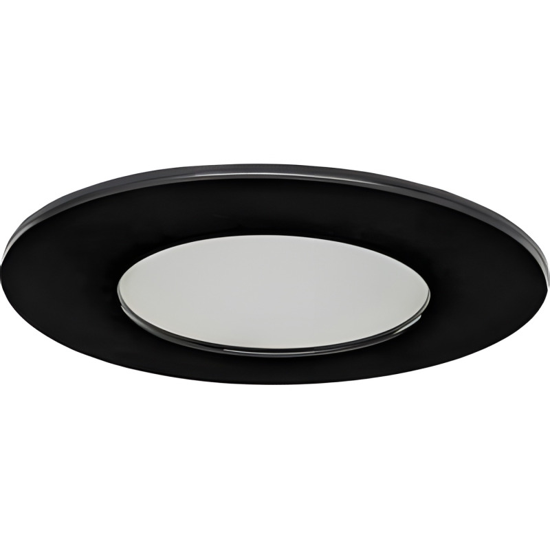 Svítidlo LED vestavné GREENLUX LED BONO-R černá 5W, teplá bílá, černá